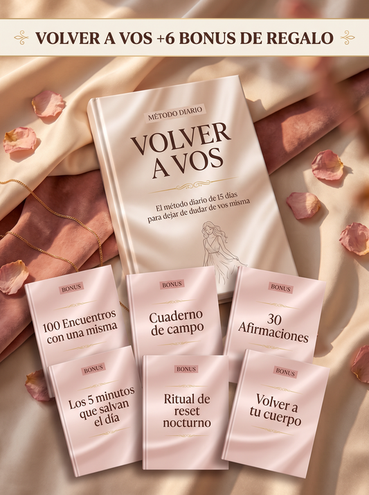 Volver a vos - El método diario de 15 días para dejar de dudar de vos misma